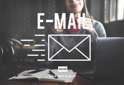 传递邮件电子邮件通信envelpoe消息传递概念照片