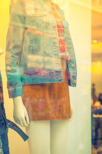 塑料 流行的 人体模型 服装 销售 商店 反射 奢侈 花柱