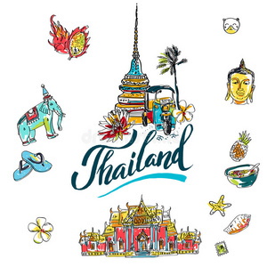 泰国出租车图片-泰国出租车素材-泰国出租车插画-摄图新视界