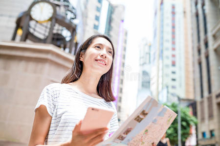 全球定位系统 堤道 城市景观 风景 中国人 香港 商行 电话