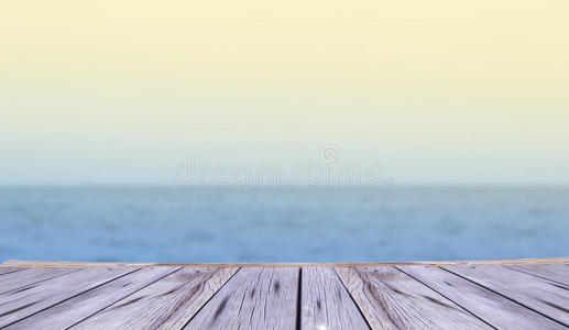 海滩 风景 天空 夏天 场景 颜色 复古的 模糊 波动 地平线