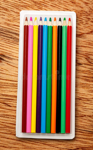 工艺 调色板 教育 彩虹 创造力 多种 铅笔 形象 演播室