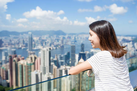 香港 建筑学 亚洲 城市景观 旅游业 观光 市中心 享受