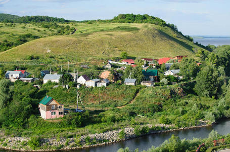 房子 风景 地标 公司 外部 俄语 美丽的 欧洲 小山 目的地