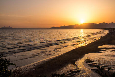 斯佩隆加 假期 旅游 海角 意大利 风景 海滩 夏天 全景图