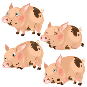 动物猪医生卡通图片