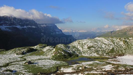 旅行 阿尔卑斯山 全景 天空 行政区 全景图 风景 自然