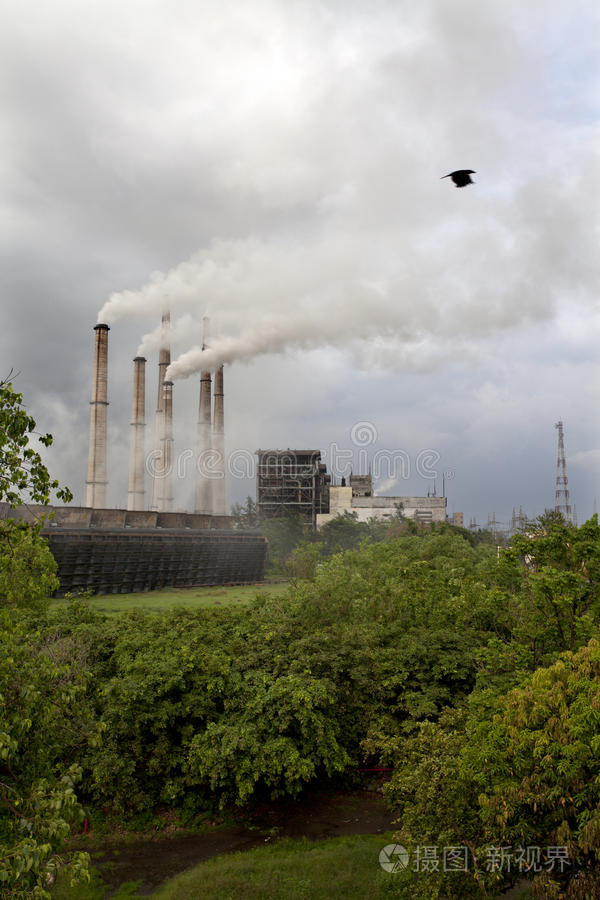 火力发电厂的空气污染