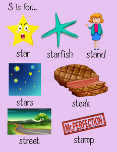 纪录片开头不同的单词以字母s开头照片