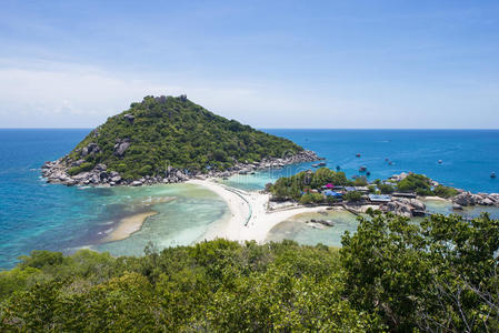 闲暇 目的地 旅行 海滩 美丽的 风景 旅游业 素叻他尼