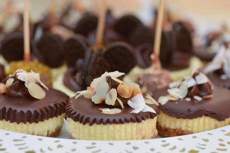 松露 甜的 庆祝 奶油 糖果 食物 对待 美味的 糕点 巧克力