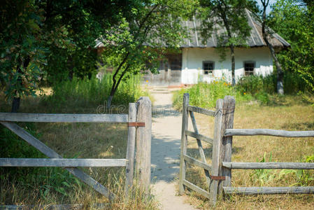 花园 古董 古老的 非城市 栅栏 地标 基督教 小屋 自然