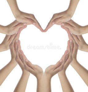 双手心图片