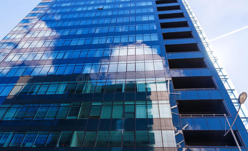 框架 外部 建设 建筑 大都市 办公室 商业 工程 玻璃