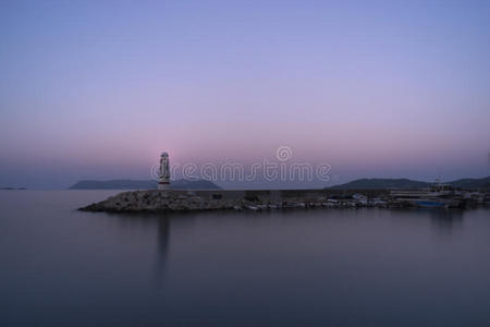 地中海 卡斯 假日 长的 灯塔 风景 假期 枸杞 希腊语