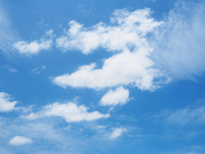蓝天白云照片