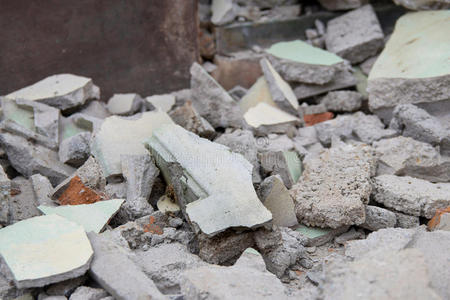 倒塌的房子建筑图片