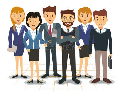 企业员工图片-企业员工素材-企业员工插画-摄图新视界