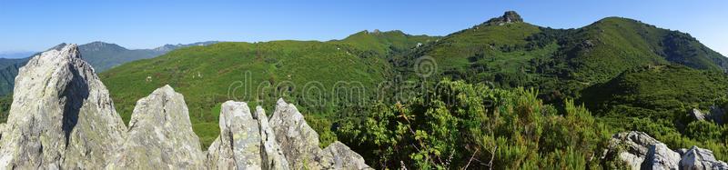 旅游业 风景 岩石 法国 科西嘉岛 全景图 欧洲 自然 旅行