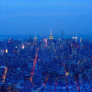 公寓 天际线 黄昏 纽约市 风景 反射 地标 摩天大楼 办公室