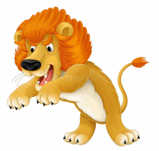 动漫霸气狮子图片