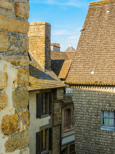 蒙特 防御工事 历史的 城堡 吸引力 诺曼底 高的 欧洲