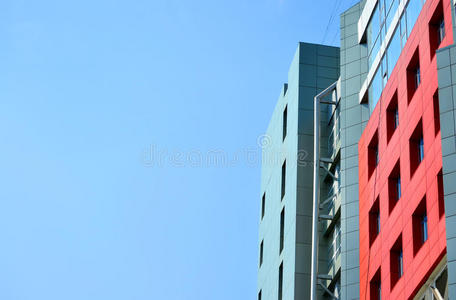 新的 玻璃 建设 商业 外观 城市景观 建筑学 房地产 颜色