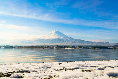 富士山和川口湖，日本