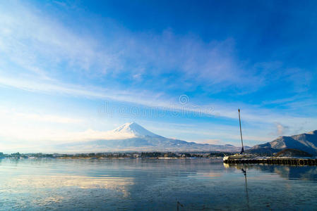 富士山和川口湖，日本