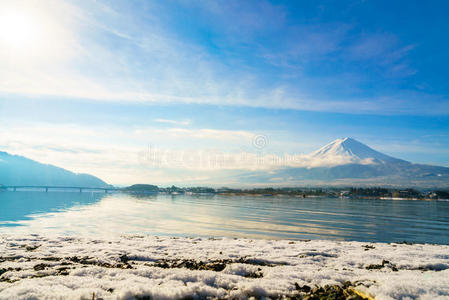 富士山和川口湖，日本