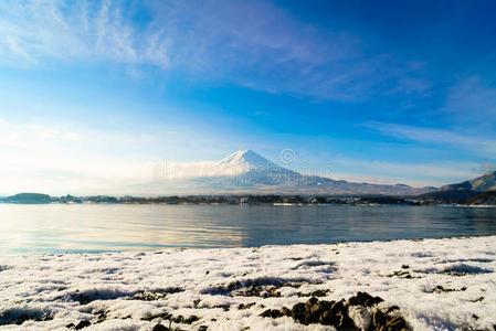 富士山和川口湖，日本