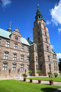 城堡 建筑学 欧洲 美丽的 建筑 房子 外部 城市 丹麦语