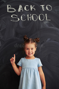 教育 肖像 铭文 黑板 第一 学校 等级 童年 头发 女学生