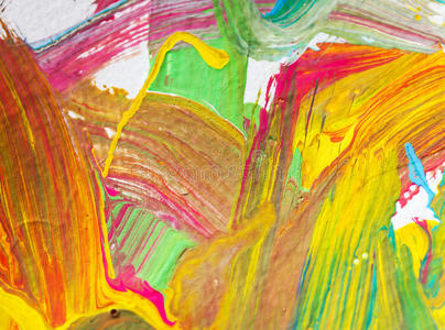 彩色艺术画纸背景摘要照片