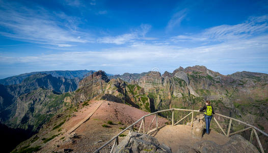 马德拉 岩石 目的地 瑞沃 风景 自然 吸引力 悬崖 徒步旅行