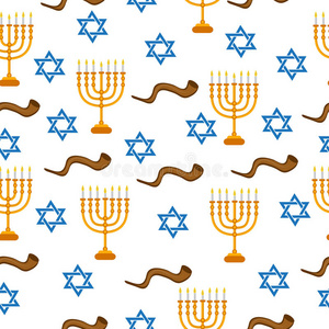 织物 假日 烛台 庆祝 招呼 插图 蜡烛 犹太教 偶像 仪式