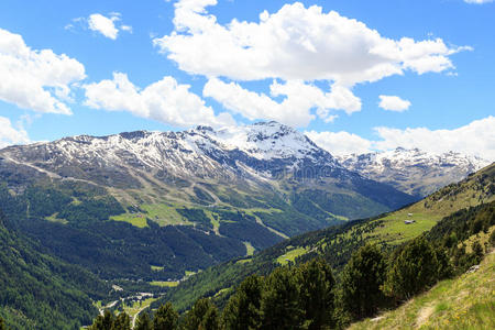 登山 假日 旅游业 风景 全景图 伦巴第 阿尔卑斯山 欧洲