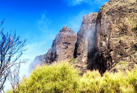 旅游业 西班牙 自然 天空 火山 旅行 国家的 公园 攀登