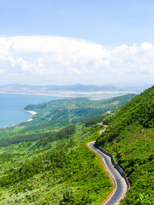 海湾 海滩 南京 旅行 海洋 夏天 亚洲 假期 越南 风景