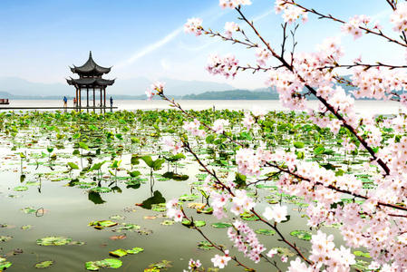 中国杭州西湖景观
