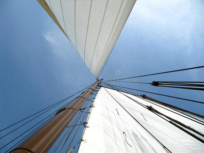 桅杆 旅游业 巡航 冒险 海事 运输 航行 海洋 夏天 电缆