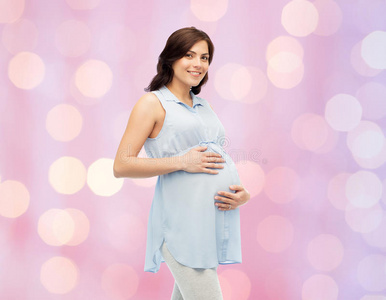 腹部 母亲 分娩 等待 家庭 希望 衣服 出生 期望 生活