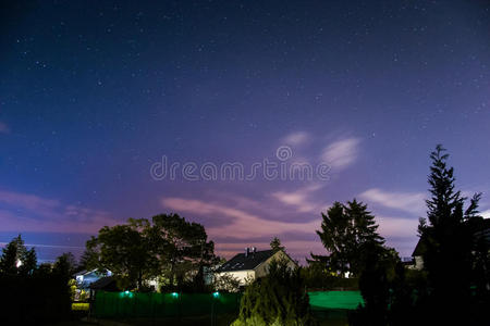 外部 黄昏 星星 气氛 自然 黑暗 明星 风景 午夜 太多了