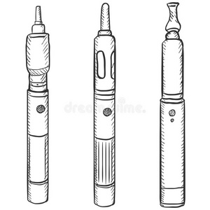 涂鸦 偶像 吸入 铅笔 上瘾 装置 金属 插图 新的 配件