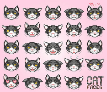 猫表情符号图片