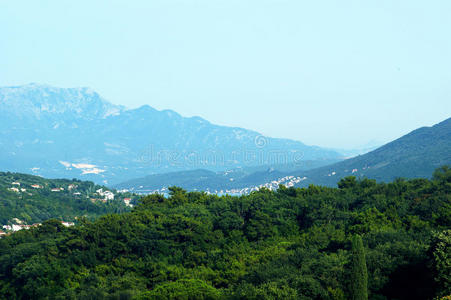 攀登 岩石 山腰 绿色植物 小山 外观 自然 地中海 高地