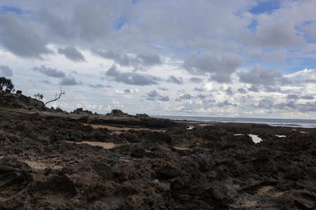 假期 阳光 海岸线 海岸 岩石 波动 海滩 小品 自然 场景