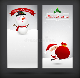 丝带 圣诞节 招呼 复古的 假日 冬天 卡片 季节 插图