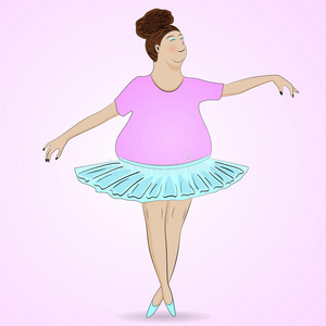 胖芭蕾舞演员图片