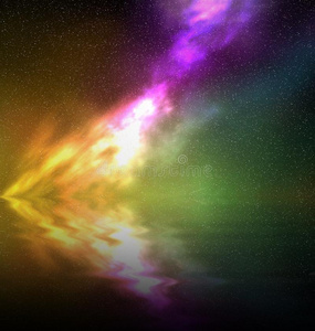 能量 自然 宇宙 星云 风景 反射 银河系 场景 冒险 颜色